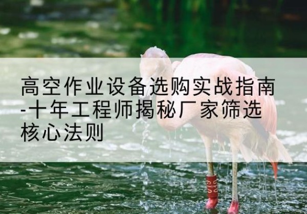 曾都剪叉式升降机厂家-高空作业设备选购实战指南-十年工程师揭秘厂家筛选核心法则